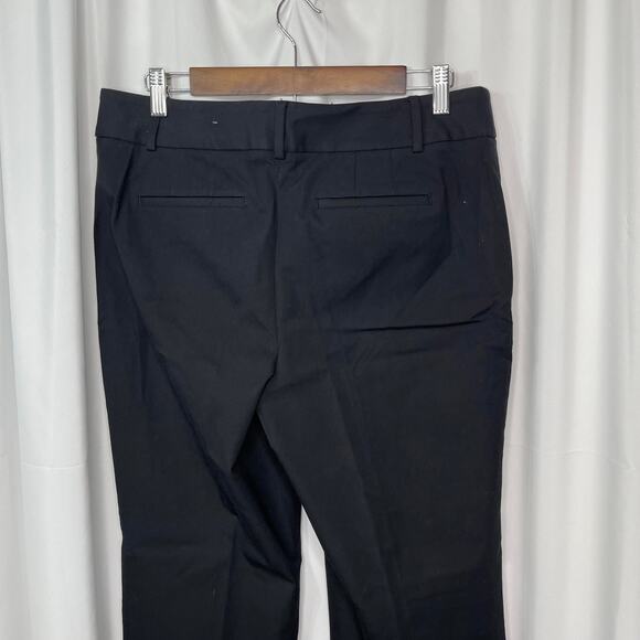 Talbots slacks pants trousers women's 10 black Chinos THE NEWPORT PANT - Picture 6 of 16